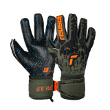 Reusch Attrakt Freegel Fusion Goaliator 5370095 5555 green grey 1